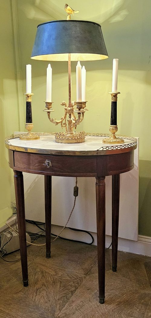 Beistelltisch Klassizismus Frankreich Louis XVI um 1780 gestempelt F.SCHEY