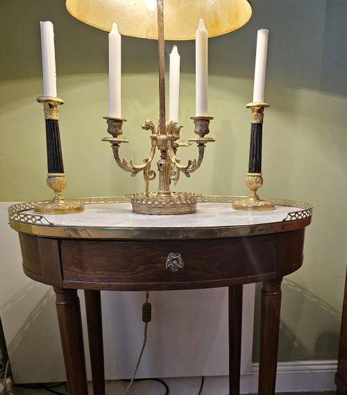 Beistelltisch Klassizismus Frankreich Louis XVI um 1780 gestempelt F.SCHEY