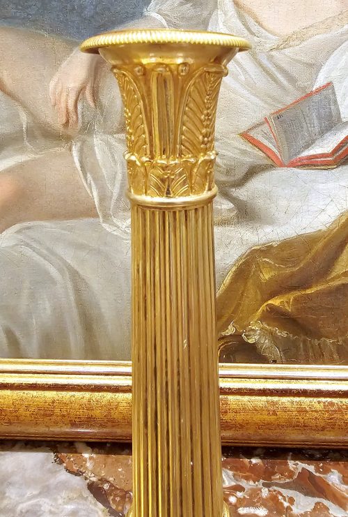 Kerzenleuchter Frankreich Empire um 1820 gestempelt GF Gérard-Jean Galle (1788-1846)