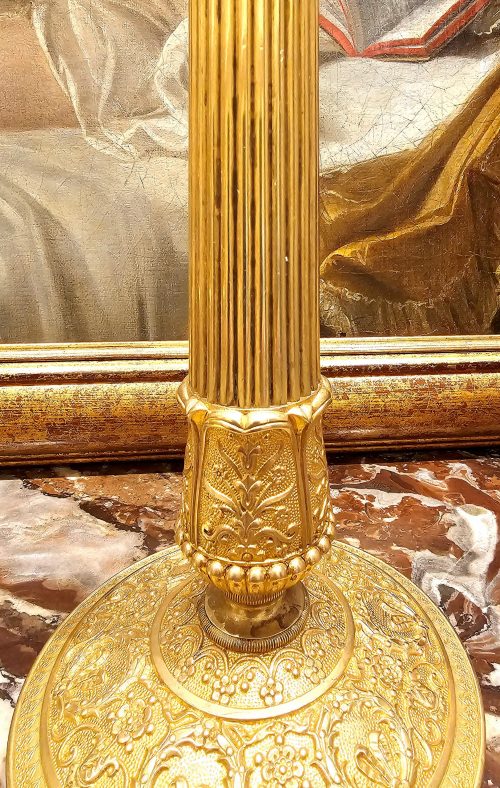 Kerzenleuchter Frankreich Empire um 1820 gestempelt GF Gérard-Jean Galle (1788-1846)