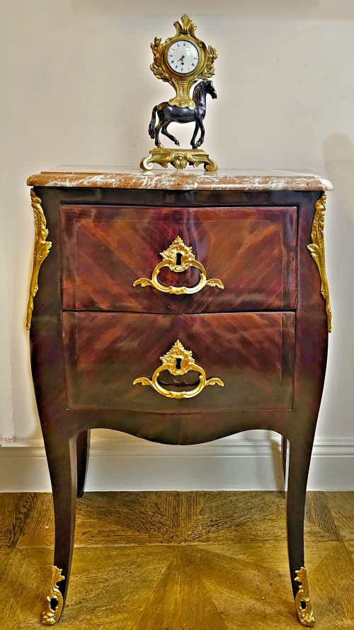 Kommode Rokoko Frankreich Louis XV gestempelt OLIVIER