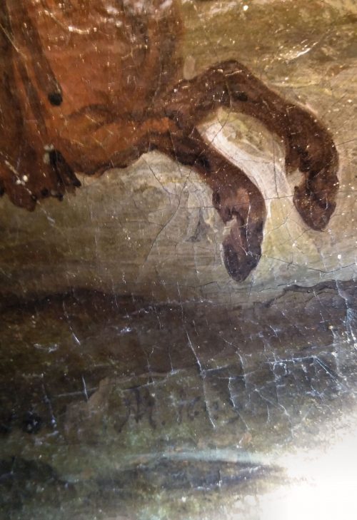 Pieter Meulener 1602-1654 Schlachtenszene monogrammiert und datiert