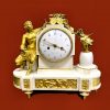 Pendule Kaminuhr Frankreich Louis XVI Klassizismus um 1780 signiert Grebert a Paris