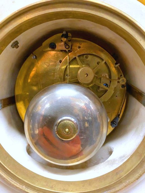 Pendule Kaminuhr Frankreich Louis XVI Klassizismus um 1780 signiert Grebert a Paris