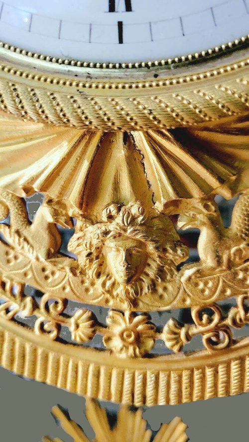 Portaluhr Klassizismus Pendule Frankreich Louis XVI um 1780