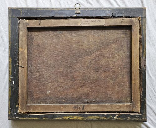 Johann Conrad Seekatz 1719 Grünstadt - 1768 Darmstadt Das Schlachtfest signiert und datiert 1736