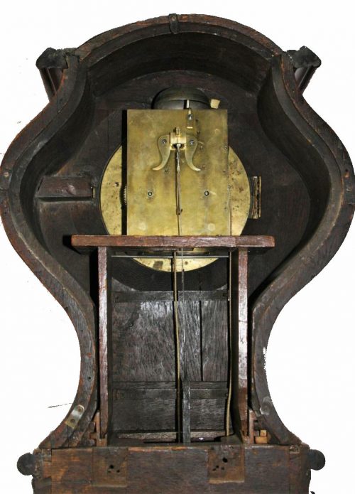 Standuhr Rokoko Frankreich Louis XV um 1750 Stunden-, Minuten- und Sekundenzeiger signiert Le Bon à Paris