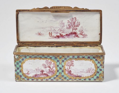 Tabatiere Email Andreas Bechdolff (1734-1807)