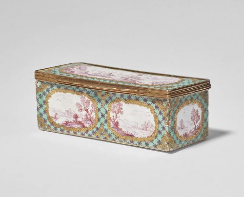 Tabatiere Email Andreas Bechdolff (1734-1807)