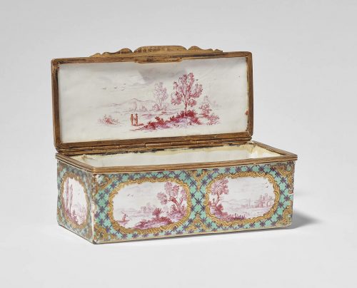 Tabatiere Email Andreas Bechdolff (1734-1807)