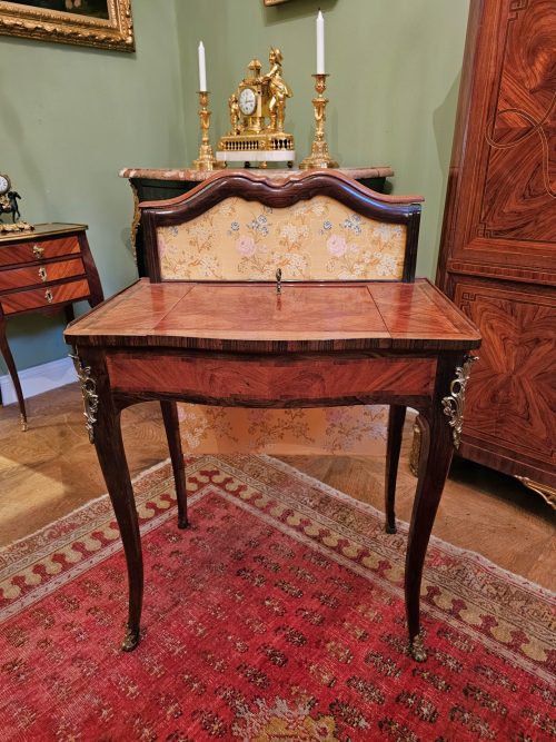 Verwandlungstisch Salontisch Rokoko mit Lichtschirm Frankreich Louis XV um 1760