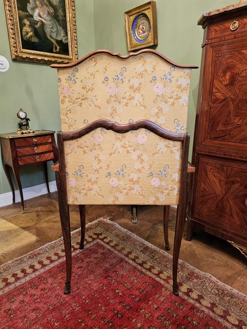 Verwandlungstisch Salontisch Rokoko mit Lichtschirm Frankreich Louis XV um 1760