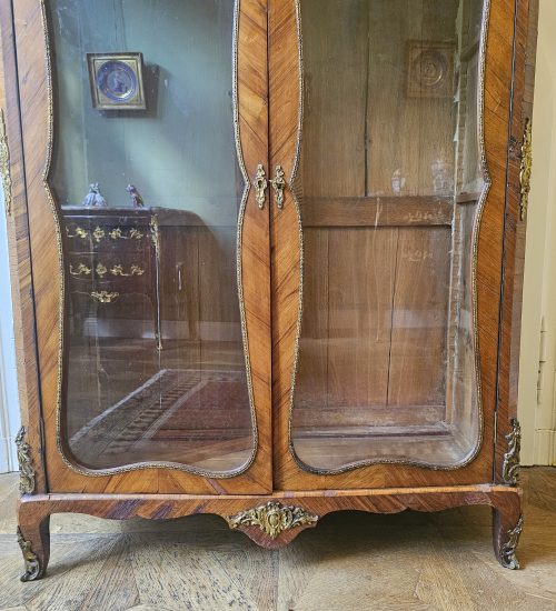Vitrine Rokoko Louis XV Frankreich um 1760 gestempelt ROUSSEL – Bild 10