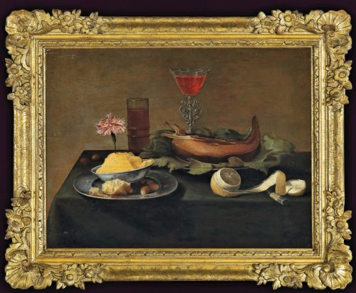 Alternative view of Jacob van Es 1596-1666 Stilleben signiert und datiert  - Expertise Dr. Fred Meijer Amsterdam