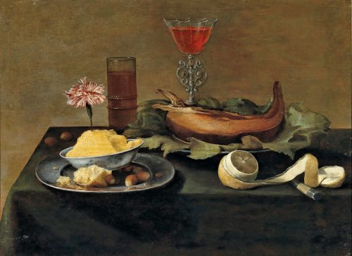 Jacob van Es 1596-1666 Stilleben signiert und datiert - Expertise Dr. Fred Meijer Amsterdam