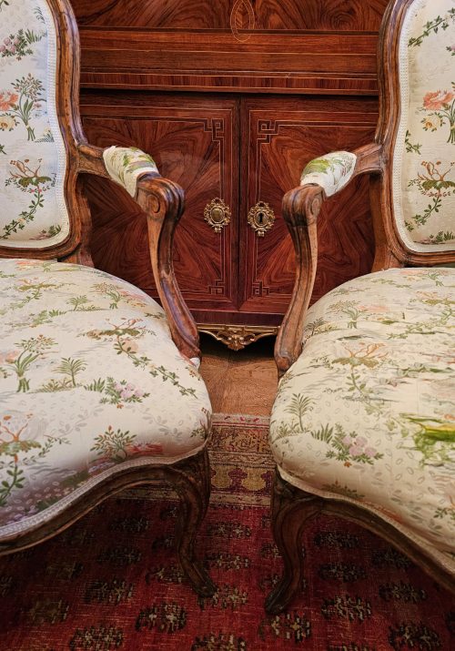 Fauteuils Sessel Rokoko Louis XV um 1750