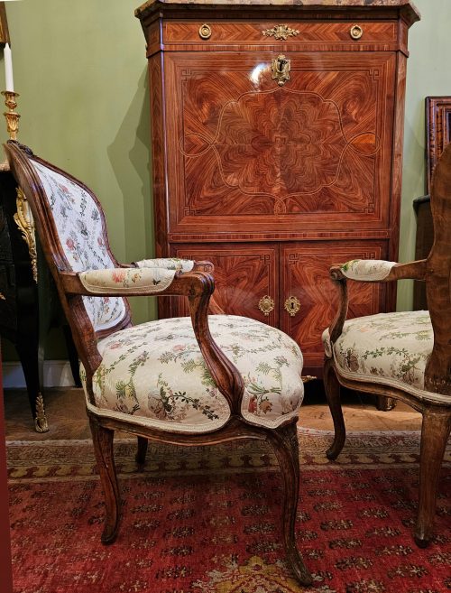 Fauteuils Sessel Rokoko Louis XV um 1750