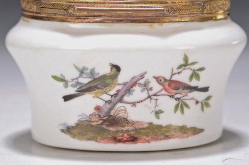 Tabatiére Porzellan Ludwigsburg um 1765