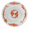 Teller aus dem Service "Roter Drache" Porzellan Meißen um 1735