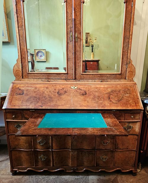 Schreibschrank Spiegelkabinett Kabinettschrank Barock 2.Viertel 18.Jh. Italien wohl Venedig