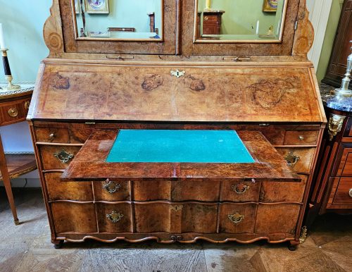 Schreibschrank Spiegelkabinett Kabinettschrank Barock 2.Viertel 18.Jh. Italien wohl Venedig