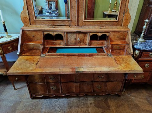 Schreibschrank Spiegelkabinett Kabinettschrank Barock 2.Viertel 18.Jh. Italien wohl Venedig