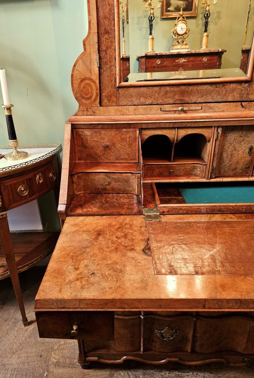 Schreibschrank Spiegelkabinett Kabinettschrank Barock 2.Viertel 18.Jh. Italien wohl Venedig