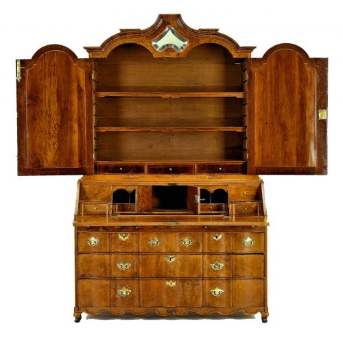 Schreibschrank Spiegelkabinett Kabinettschrank Barock 2.Viertel 18.Jh. Italien wohl Venedig