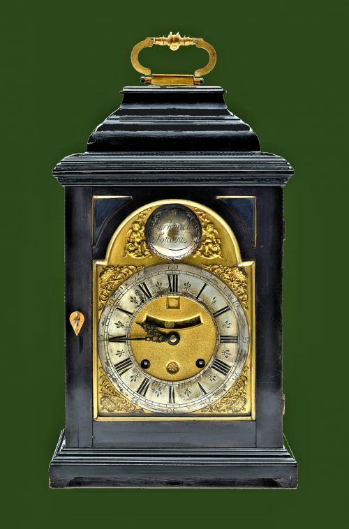 Kaminuhr Pendule Bracket clock England London um 1730 James Markwick London signiert