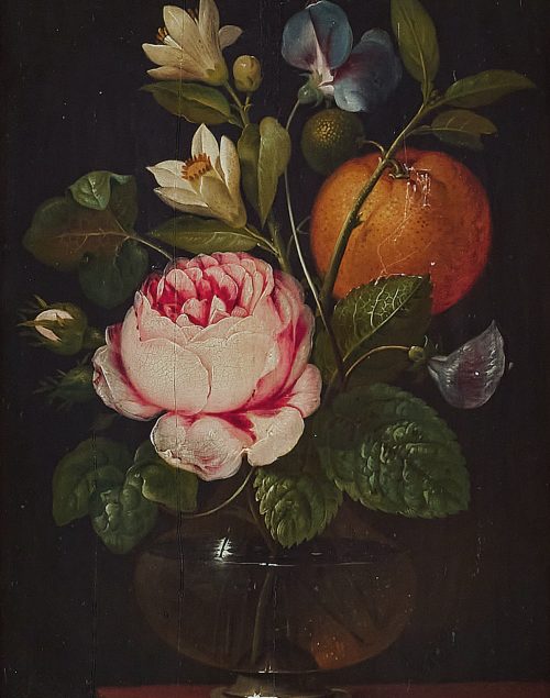 Alternative view of Johann Nepomuk Mayrhofer 1764-1832 Stilleben mit Apfelsine - Expertise Dr. Fred Meijer Amsterdam