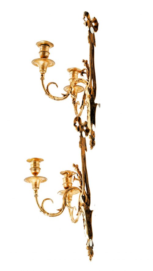 Wandlampen Klassizismus um 1780 Appliken Frankreich Louis XVI um 1780