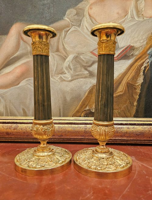 Kerzenständer Kerzenhalter Empire Frankreich um 1800