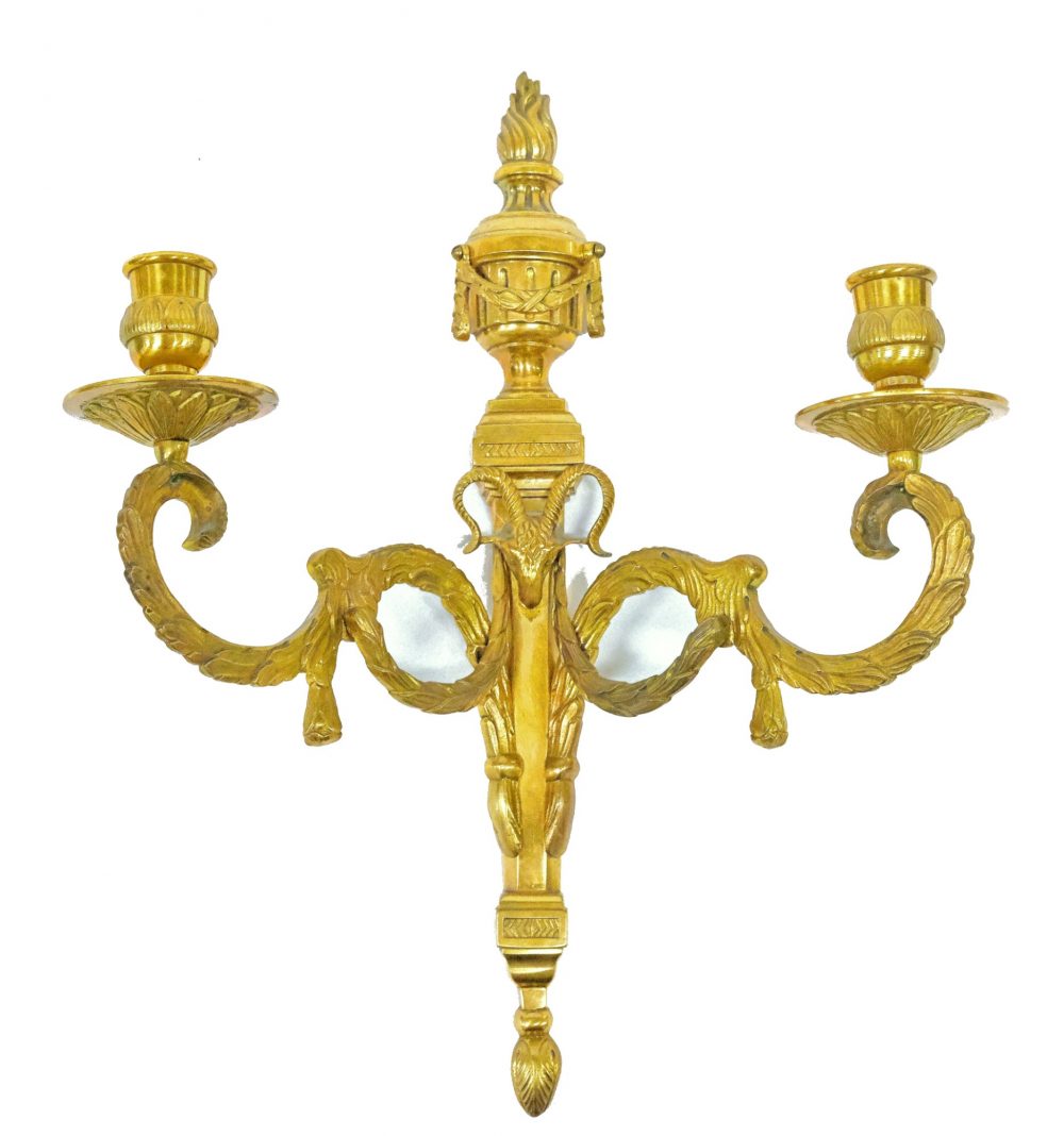Wandlampe Klassizismus Applike Schweden Louis XVI um 1790