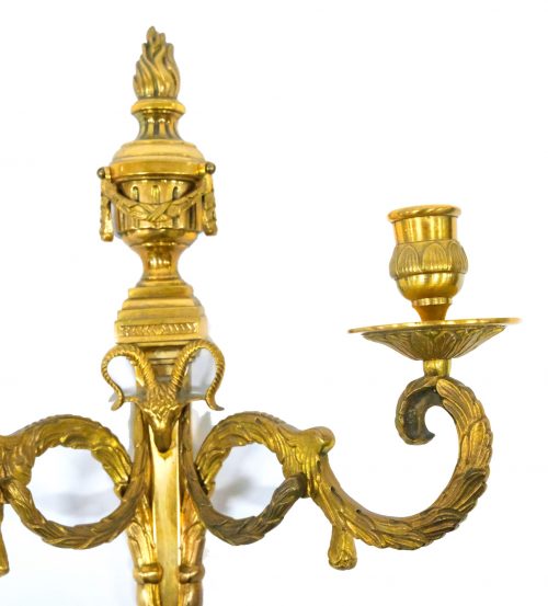 Wandlampe Klassizismus Applike Schweden Louis XVI um 1790
