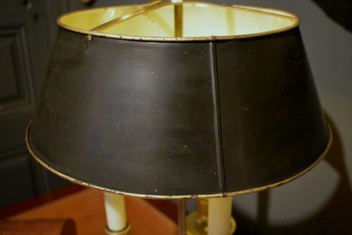 Alternative view of Schreibtischlampe Klassizismus Bouillotte Frankreich Louis XVI um 1790