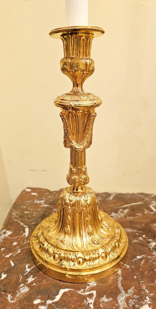 Alternative view of Kerzenständer Kerzenleuchter Klassizismus Frankreich Louis XVI um 1770