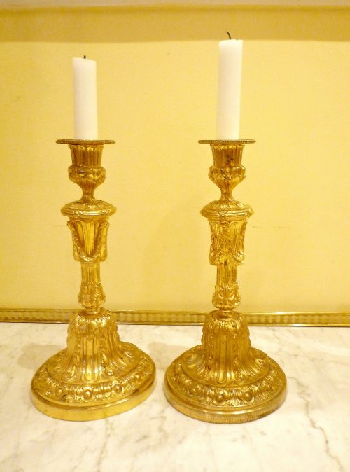 Kerzenständer Kerzenleuchter Klassizismus Frankreich Louis XVI um 1770