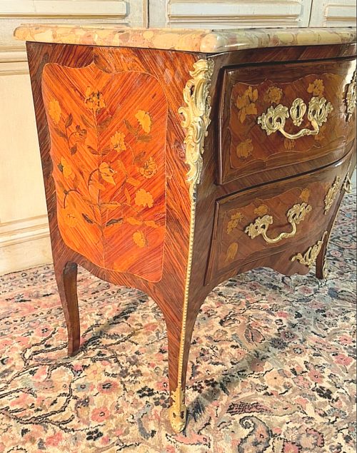 Kommode Rokoko Frankreich Louis XV gestempelt GALET