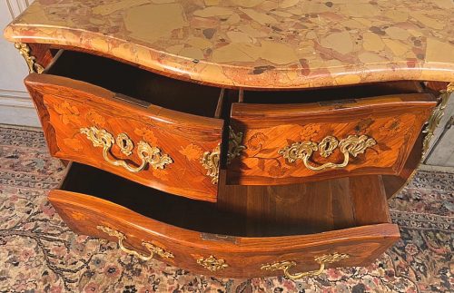 Kommode Rokoko Frankreich Louis XV gestempelt GALET