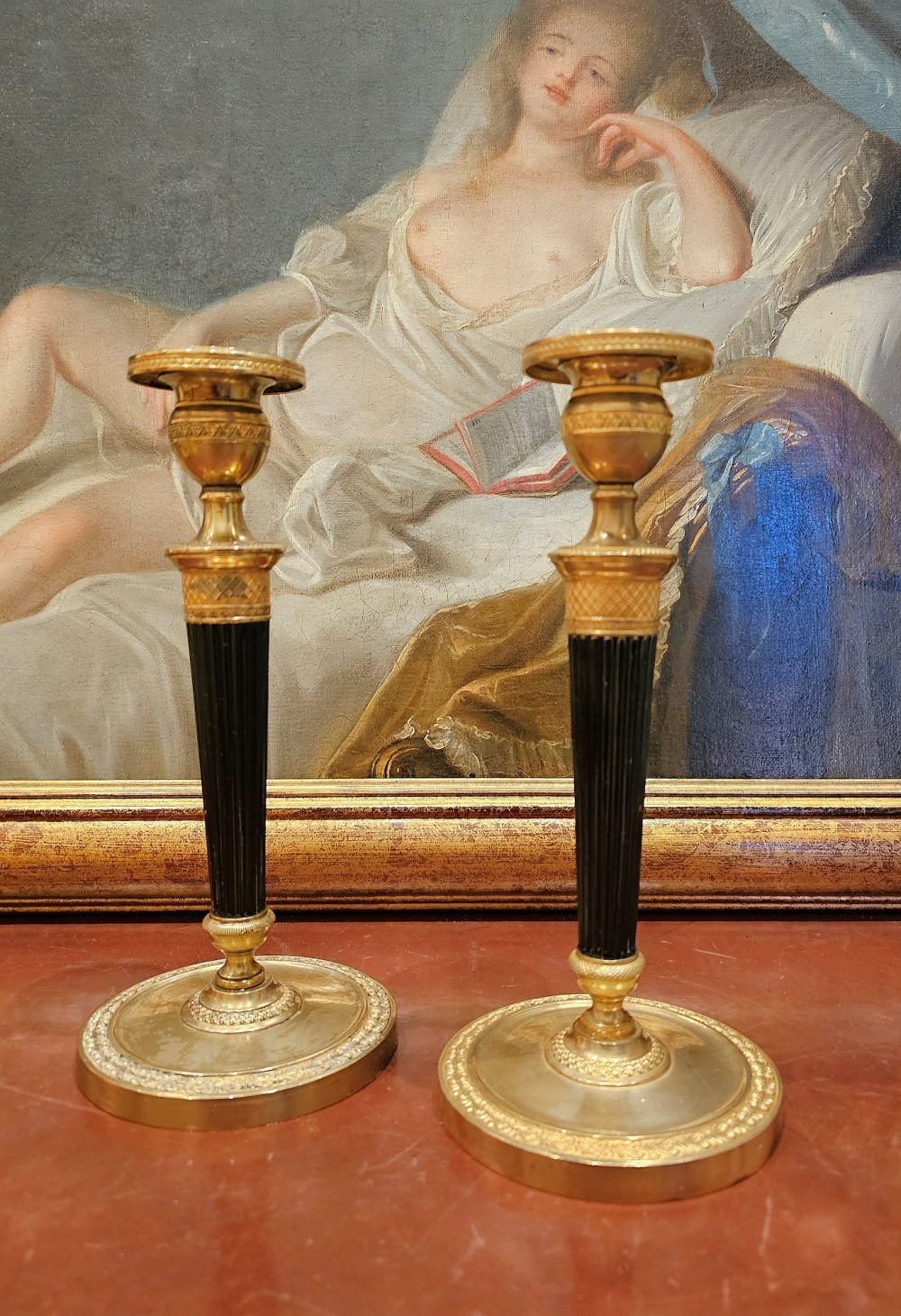 Kerzenständer Kerzenhalter Empire Frankreich um 1820