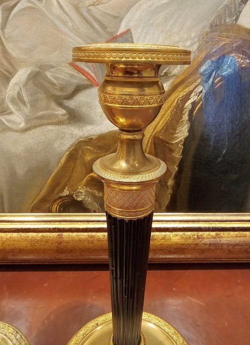 Kerzenständer Kerzenhalter Empire Frankreich um 1820