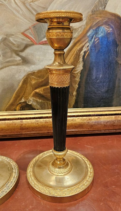 Kerzenständer Kerzenhalter Empire Frankreich um 1820