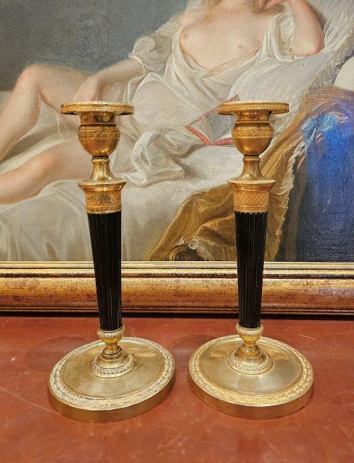 Kerzenständer Kerzenhalter Empire Frankreich um 1820