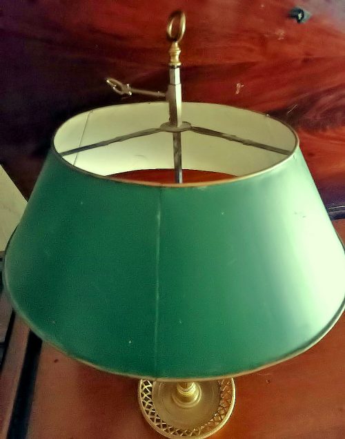 Alternative view of Tischlampe Schreibtischlampe Klassizismus Bouillotte Frankreich Louis XVI um 1780