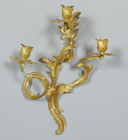 Alternative view of Appliken Wandlampen Rokoko Frankreich Louis XV