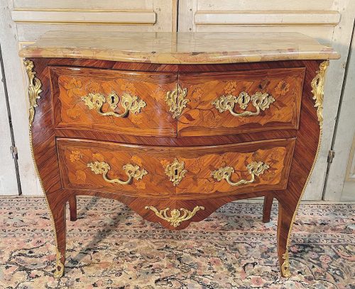 Kommode Rokoko Frankreich Louis XV gestempelt GALET