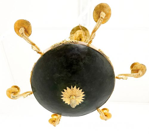 Deckenleuchter Ampel Empire um 1810