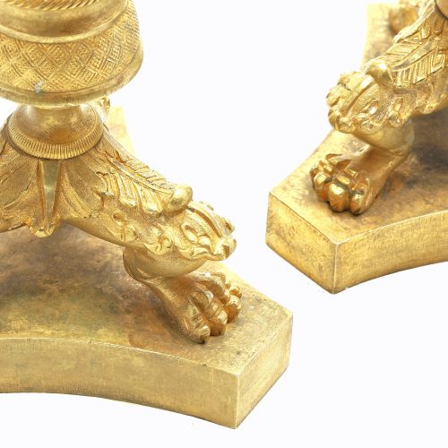 Alternative view of Kerzenständer Kerzenhalter Empire Frankreich um 1820