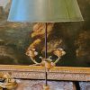 Lampe Schreibtischlampe Bouillotte Empire Frankreich um 1800