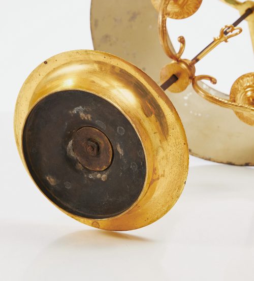 Lampe Schreibtischlampe Bouillotte Empire Frankreich um 1800